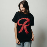 Big 'R' Black Tee