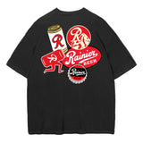 Patch Tee- Black