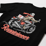 Rainier Rider Jubilee Black Tee