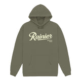 Wordmark Military Green Hoodie