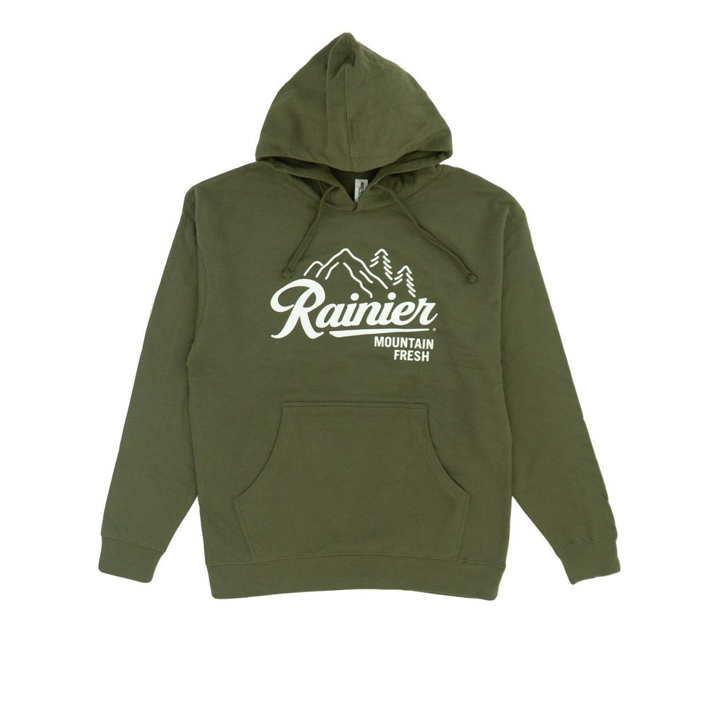 Rainier Wordmark Hoodie – RAINIER BREWING COMPANY